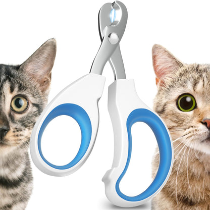 Krallenschere Katzen – Einfach &amp; Sicher für Anfänger – Ergonomisches Design für komfortablen Griff – Ideal zur Katzengrooming